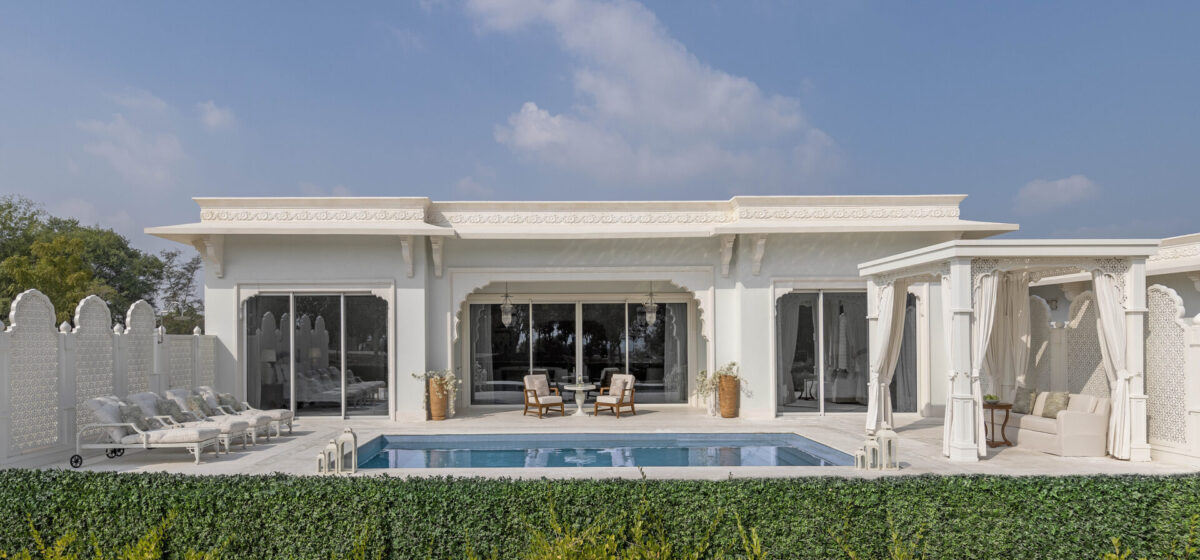 bedroom exterior villa