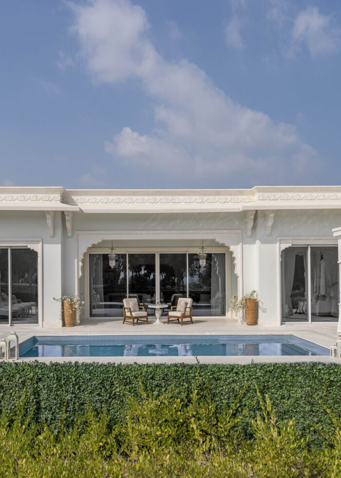 bedroom exterior villa