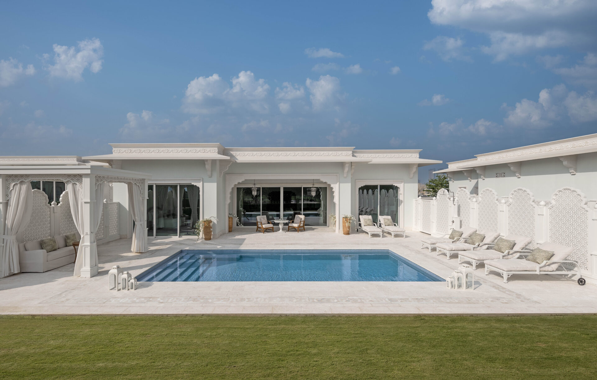 bedroom exterior villa
