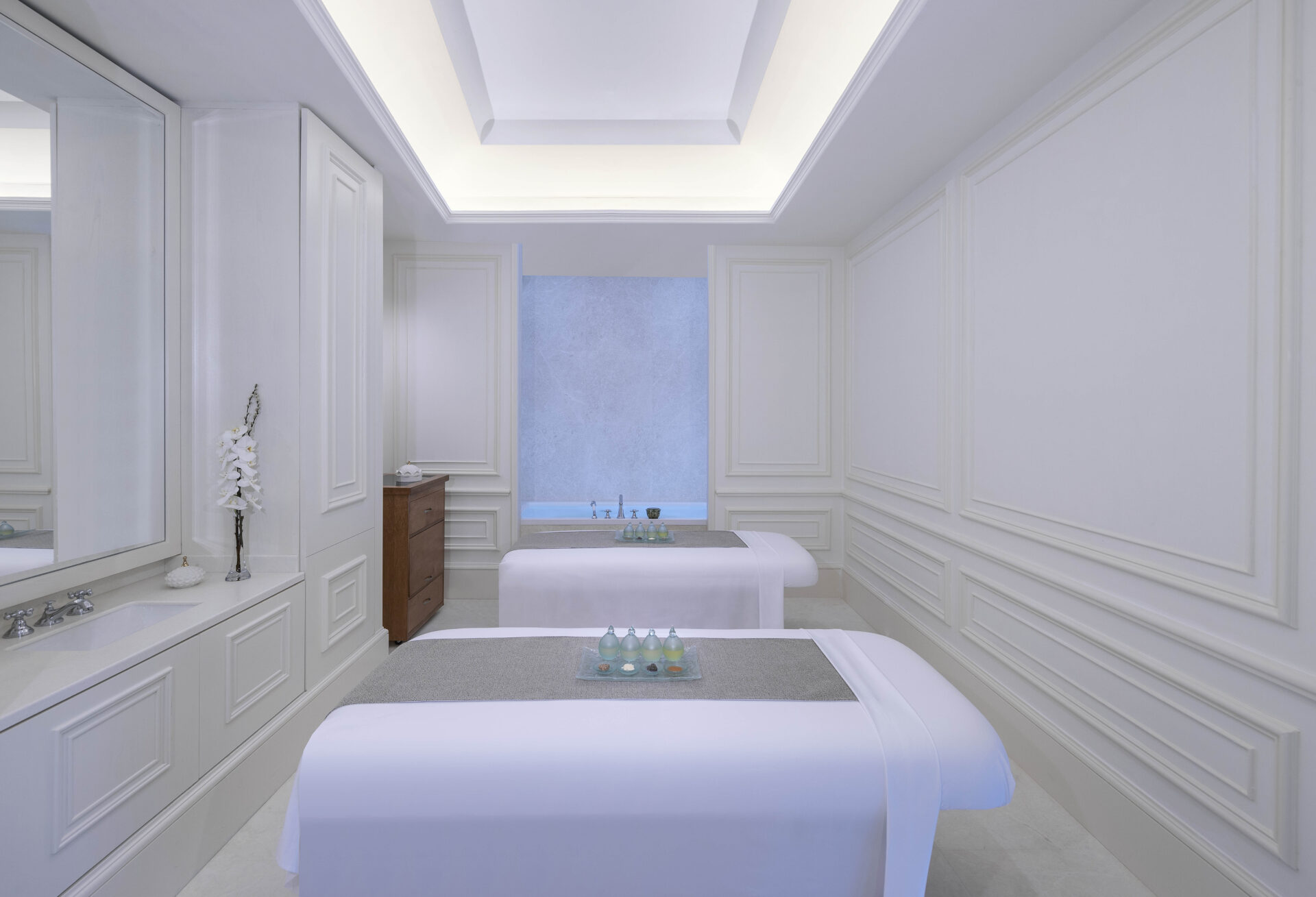 bedroom spa room villa