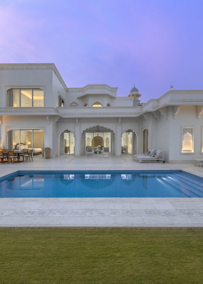 bedroom exterior villa