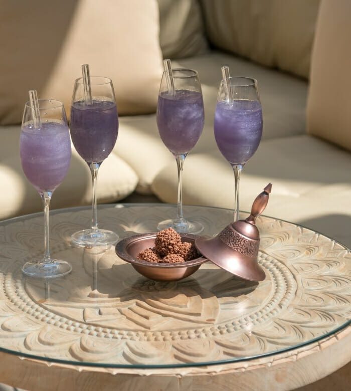ALB Amenities Welcome drink