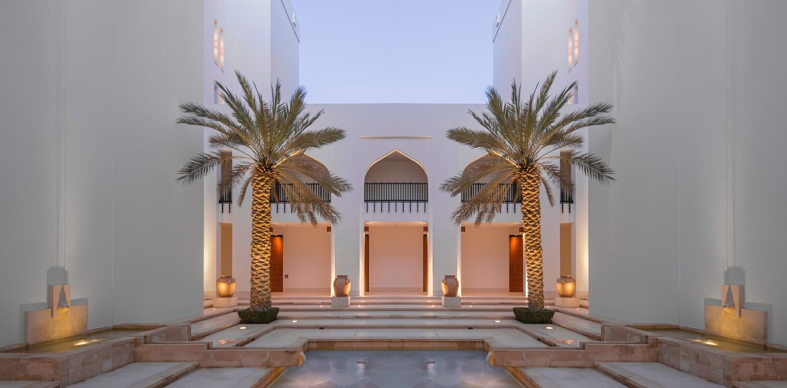 The Chedi Muscat - Serai Courtyard