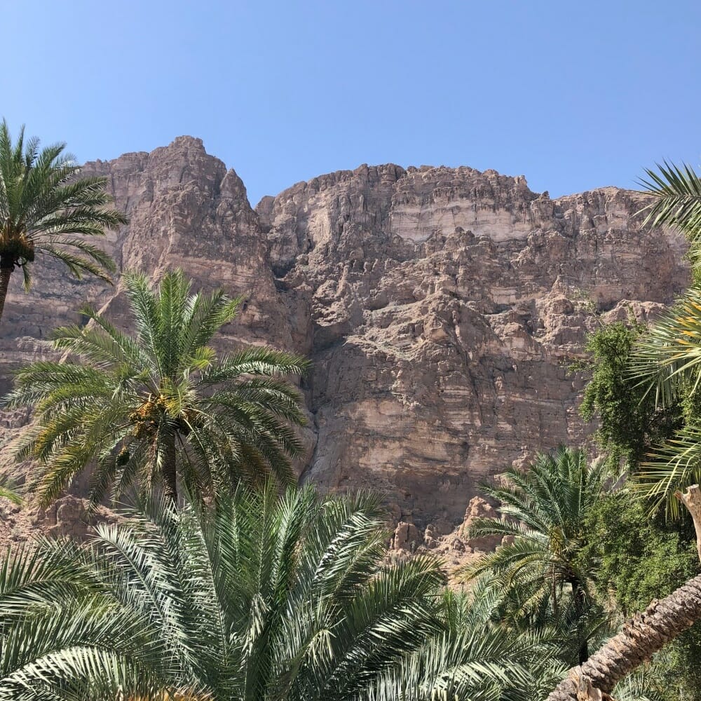 Canyoning in Oman