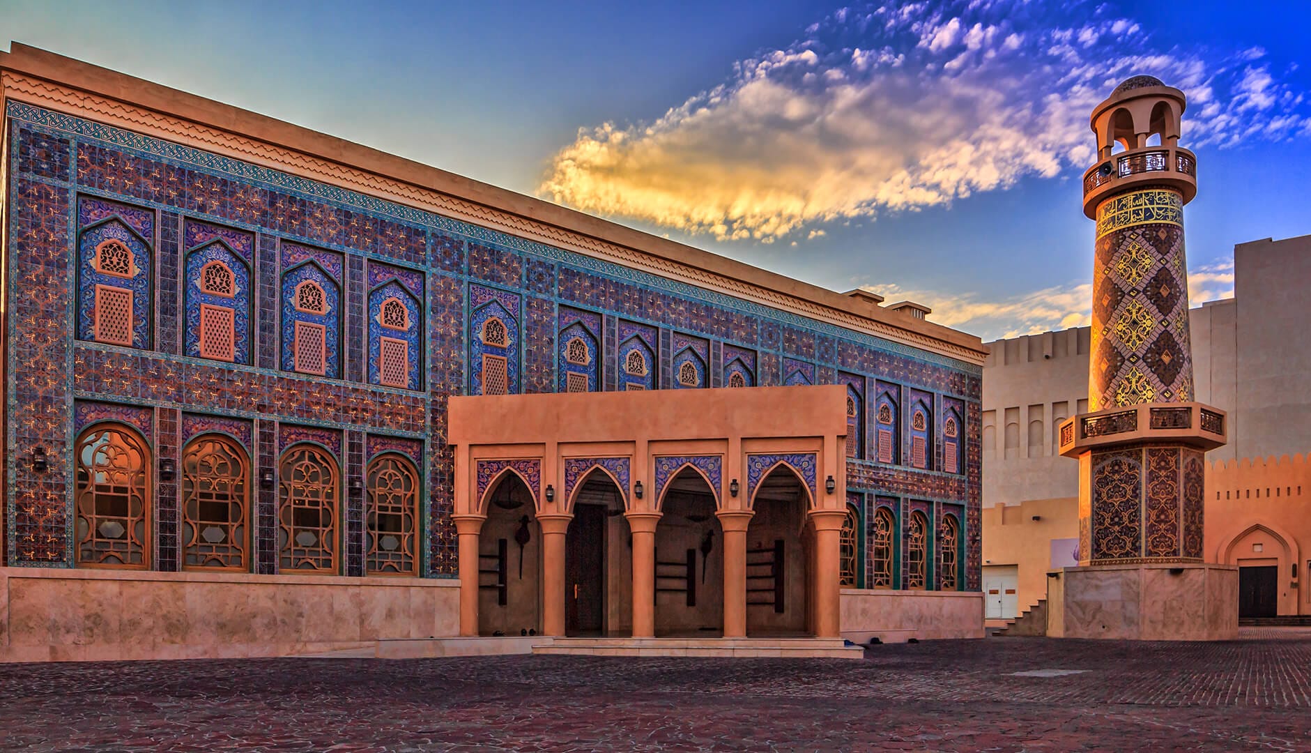 Katara blue mosque The Chedi Katara res