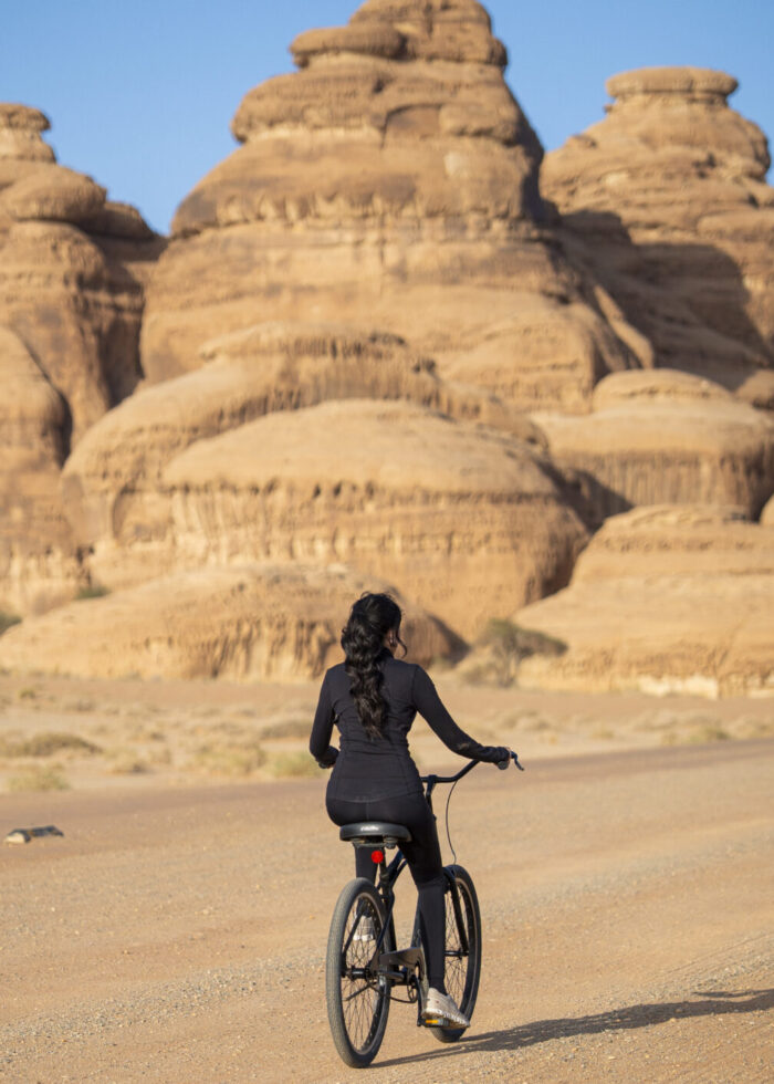 The Chedi Hegra day (wilderness cycling)
