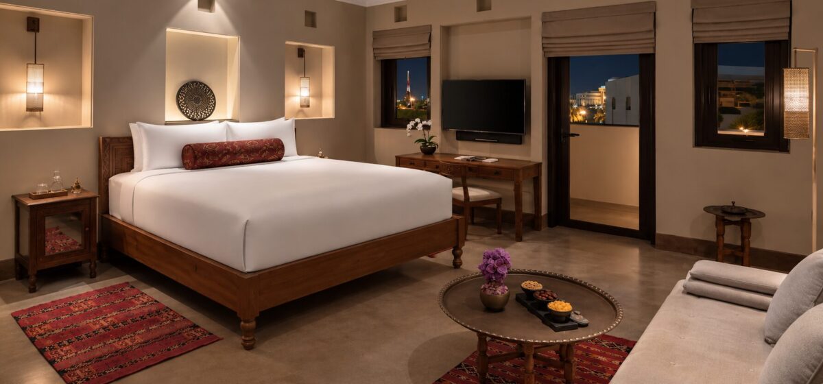 Warm Heritage Suite at Night