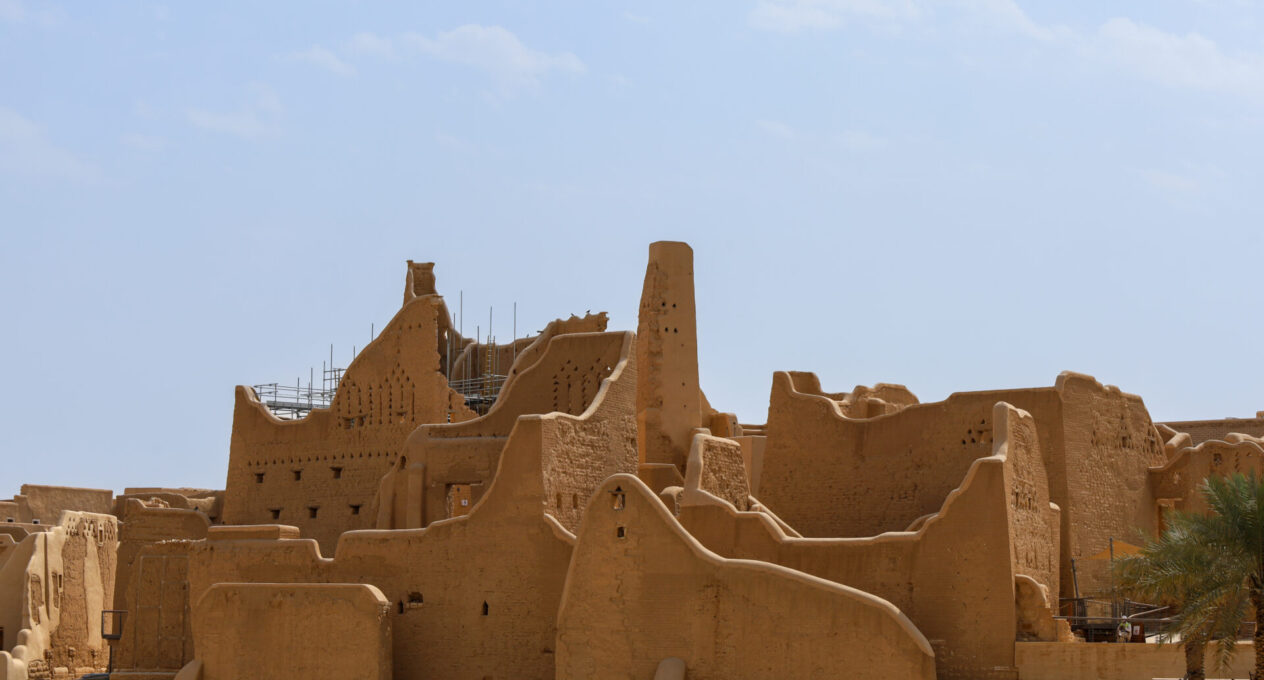 al diriyah old capital riyadh saudi arabia dir utc