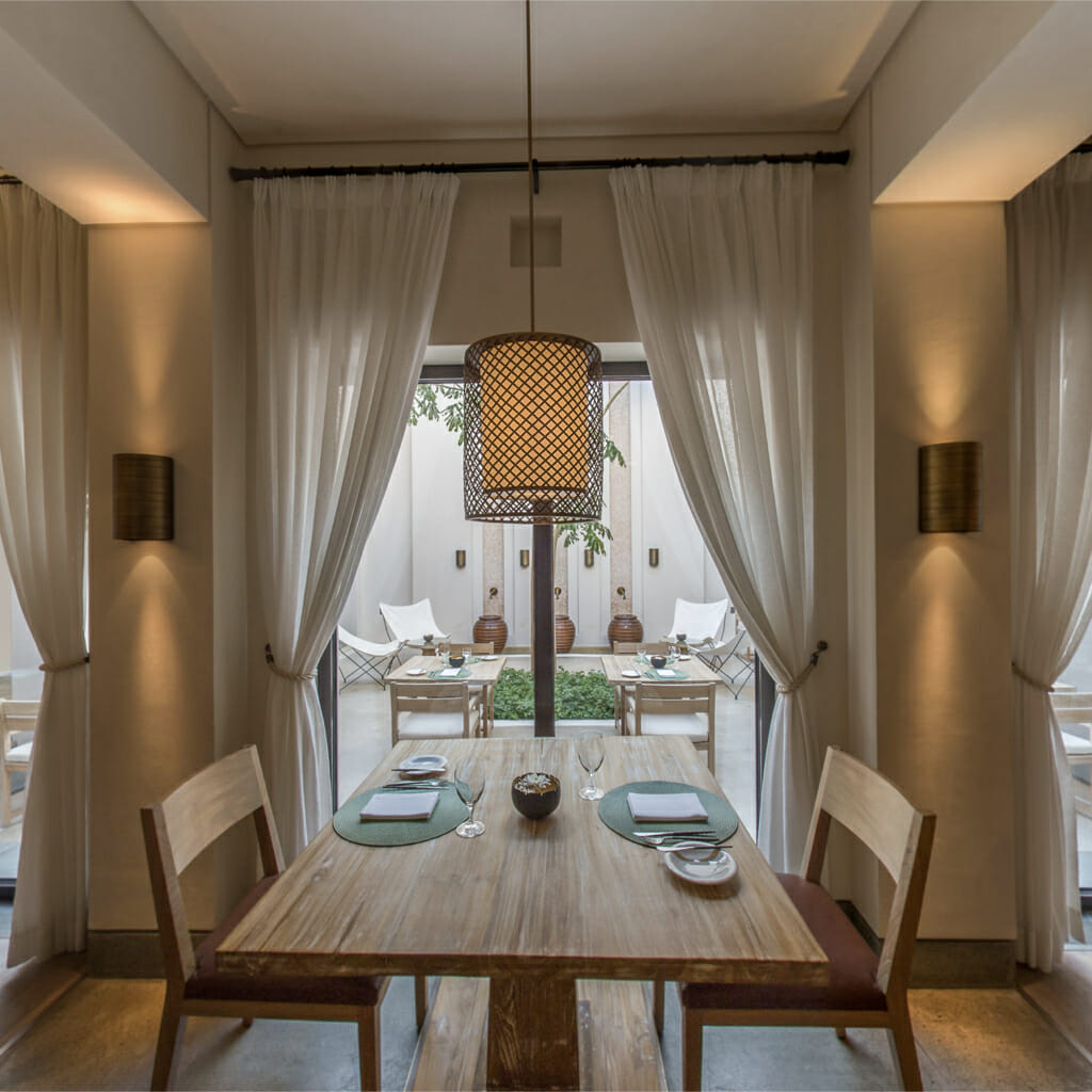 the restaurant